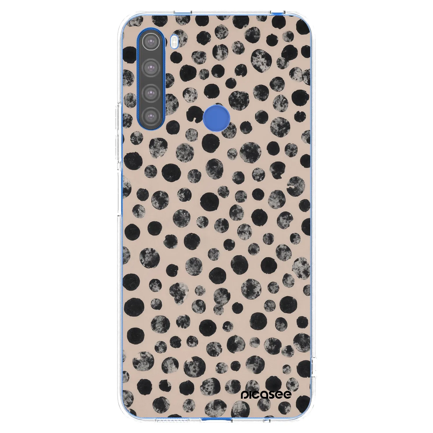 Picasee διαφανής θήκη σιλικόνης Xiaomi Redmi Note 8T - Dots