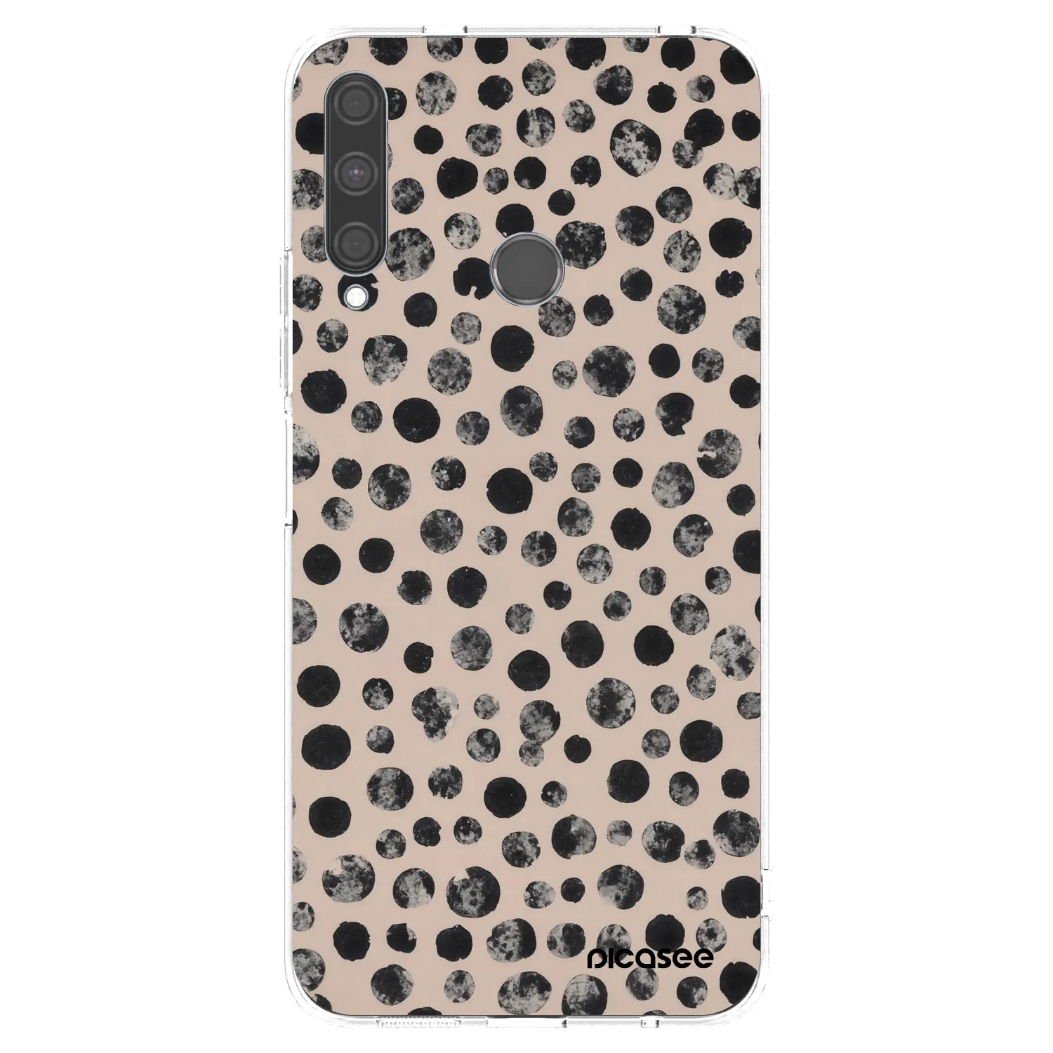 Picasee διαφανής θήκη σιλικόνης Huawei P40 Lite E - Dots