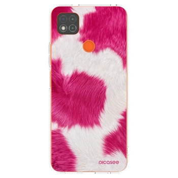 Picasee διαφανής θήκη σιλικόνης Xiaomi Redmi 9C - Pink Moo