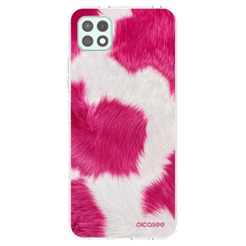 Picasee διαφανής θήκη σιλικόνης Samsung Galaxy A22 A226B 5G - Pink Moo