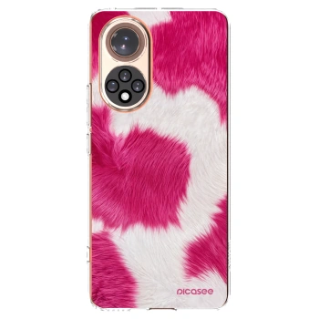 Picasee διαφανής θήκη σιλικόνης Huawei Nova 9 - Pink Moo