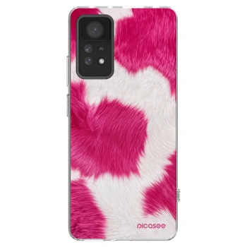 Picasee διαφανής θήκη σιλικόνης Xiaomi Redmi Note 11 Pro 5G - Pink Moo