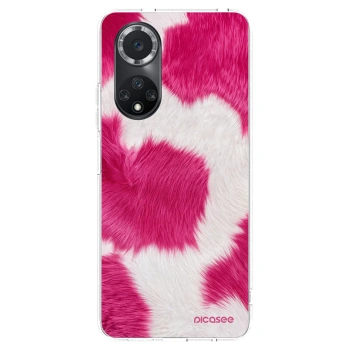 Picasee διαφανής θήκη σιλικόνης Huawei Nova 9 SE - Pink Moo