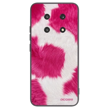 Picasee Μαύρη θήκη σιλικόνης για Honor Magic4 Lite 5G - Pink Moo