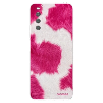 Picasee διαφανής θήκη σιλικόνης Sony Xperia 10 IV 5G - Pink Moo