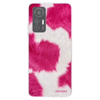 Picasee διαφανής θήκη σιλικόνης Xiaomi 12 Lite - Pink Moo