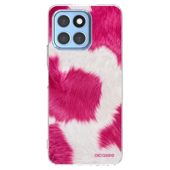 Picasee διαφανής θήκη σιλικόνης Honor X6 - Pink Moo