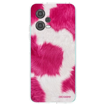 Picasee διαφανής θήκη σιλικόνης Xiaomi Poco X5 - Pink Moo