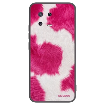 Picasee Μαύρη θήκη σιλικόνης για Xiaomi 13 Pro - Pink Moo