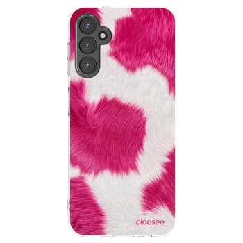 Picasee διαφανής θήκη σιλικόνης Samsung Galaxy A14 4G A145R - Pink Moo