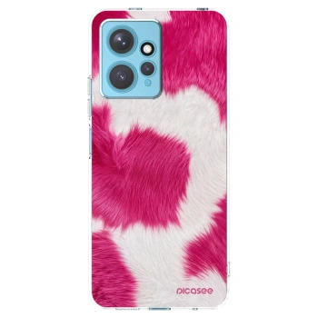 Picasee διαφανής θήκη σιλικόνης Xiaomi Redmi Note 12 4G - Pink Moo