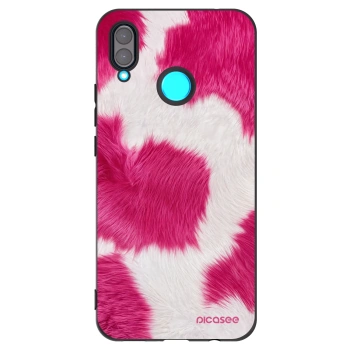 Picasee Μαύρη θήκη σιλικόνης για Huawei Nova 3 - Pink Moo
