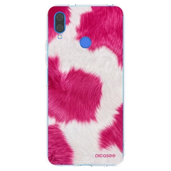 Picasee διαφανής θήκη σιλικόνης Huawei Nova 3 - Pink Moo