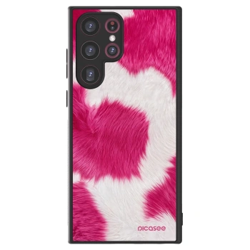 Picasee ULTIMATE CASE PowerShare για Samsung Galaxy S22 Ultra 5G - Pink Moo