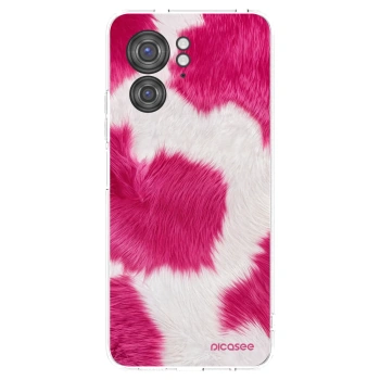 Picasee διαφανής θήκη σιλικόνης Motorola Edge 40 - Pink Moo
