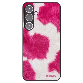 Picasee Μαύρη θήκη σιλικόνης για Samsung Galaxy S24+ S926B 5G - Pink Moo