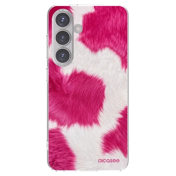 Picasee διαφανής θήκη σιλικόνης Samsung Galaxy S24 S921B 5G - Pink Moo