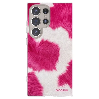 Picasee διαφανής θήκη σιλικόνης Samsung Galaxy S24 Ultra S928B 5G - Pink Moo