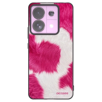 Picasee Μαύρη θήκη σιλικόνης για Xiaomi Redmi Note 13 Pro 5G - Pink Moo