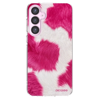 Picasee διαφανής θήκη σιλικόνης Samsung Galaxy A55 5G A556B - Pink Moo