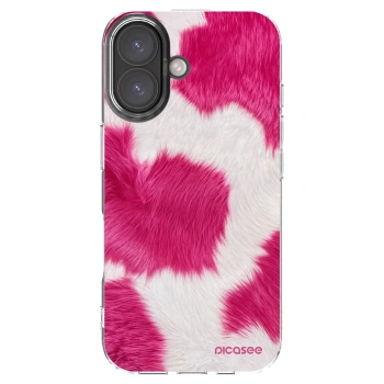 Picasee διαφανής θήκη σιλικόνης Apple iPhone 16 - Pink Moo