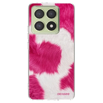 Picasee διαφανής θήκη σιλικόνης Xiaomi 14T - Pink Moo