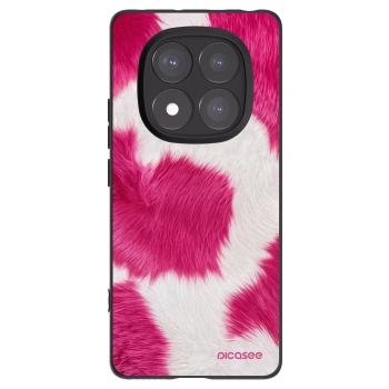 Picasee Μαύρη θήκη σιλικόνης για Xiaomi Redmi Note 14 Pro+ 5G - Pink Moo