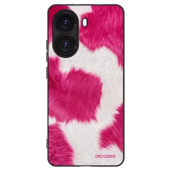 Picasee Μαύρη θήκη σιλικόνης για Xiaomi Poco X7 Pro 5G - Pink Moo