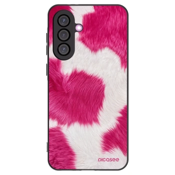 Picasee Μαύρη θήκη σιλικόνης για Samsung Galaxy A36 5G - Pink Moo