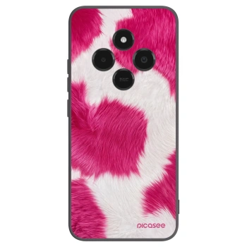 Picasee Μαύρη θήκη σιλικόνης για Xiaomi Poco C75 - Pink Moo