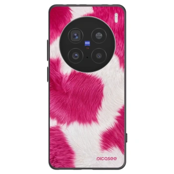 Picasee Μαύρη θήκη σιλικόνης για Vivo X200 Pro - Pink Moo