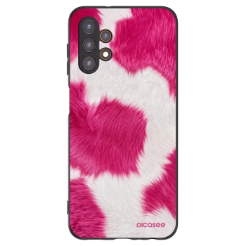 Picasee Μαύρη θήκη σιλικόνης για Samsung Galaxy A13 5G - Pink Moo