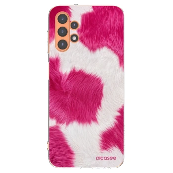 Picasee διαφανής θήκη σιλικόνης Samsung Galaxy A13 5G - Pink Moo