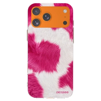 Picasee διαφανής θήκη σιλικόνης Apple iPhone 17 Pro Max - Pink Moo