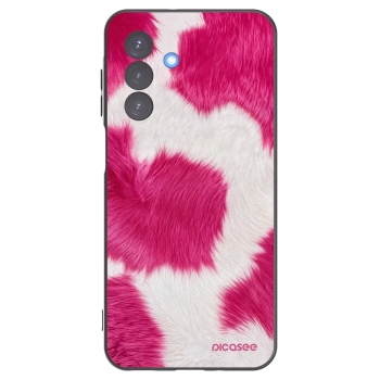 Picasee Μαύρη θήκη σιλικόνης για Samsung Galaxy A17 5G - Pink Moo