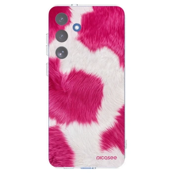 Picasee διαφανής θήκη σιλικόνης Samsung Galaxy S25 FE 5G - Pink Moo