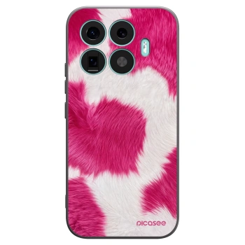 Picasee Μαύρη θήκη σιλικόνης για Xiaomi 17T - Pink Moo