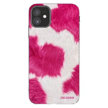 Picasee διαφανής θήκη σιλικόνης Apple iPhone 11 - Pink Moo