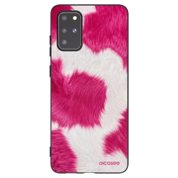 Picasee Μαύρη θήκη σιλικόνης για Samsung Galaxy S20+ G985F - Pink Moo