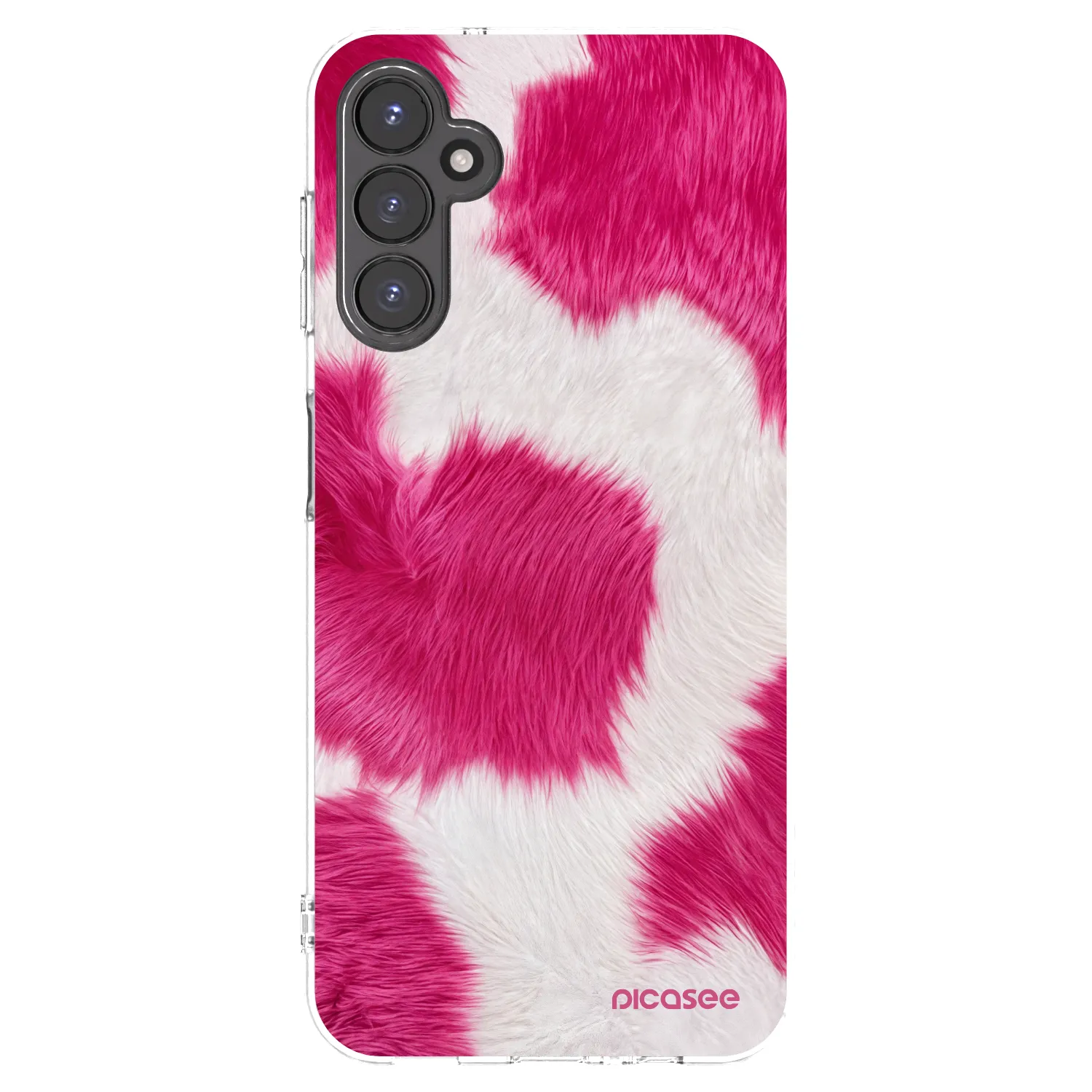 Picasee διαφανής θήκη σιλικόνης Samsung Galaxy A14 5G A146P - Pink Moo