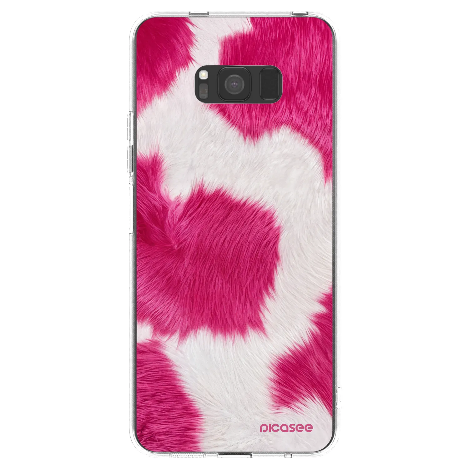 Picasee διαφανής θήκη σιλικόνης Samsung Galaxy S8 G950F - Pink Moo