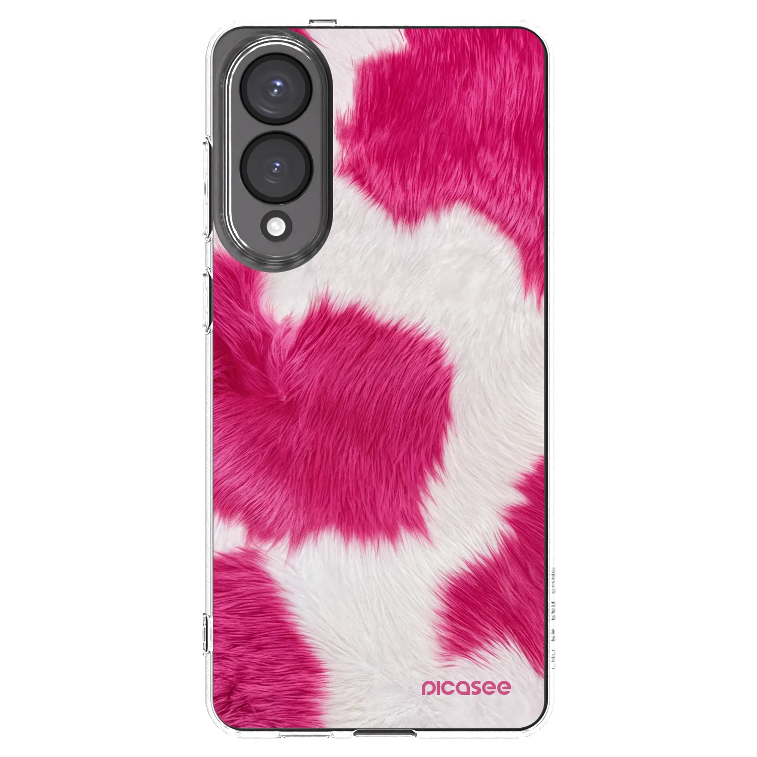 Picasee διαφανής θήκη σιλικόνης Samsung Galaxy S25 Edge 5G - Pink Moo