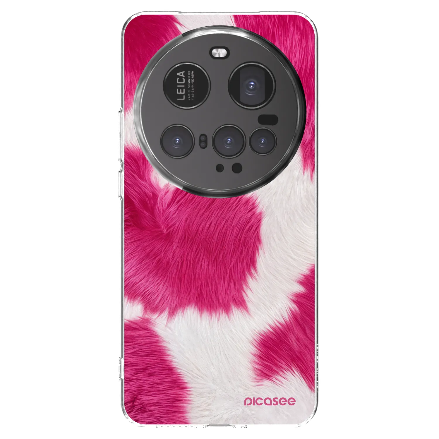 Picasee διαφανής θήκη σιλικόνης Xiaomi 15 Ultra - Pink Moo