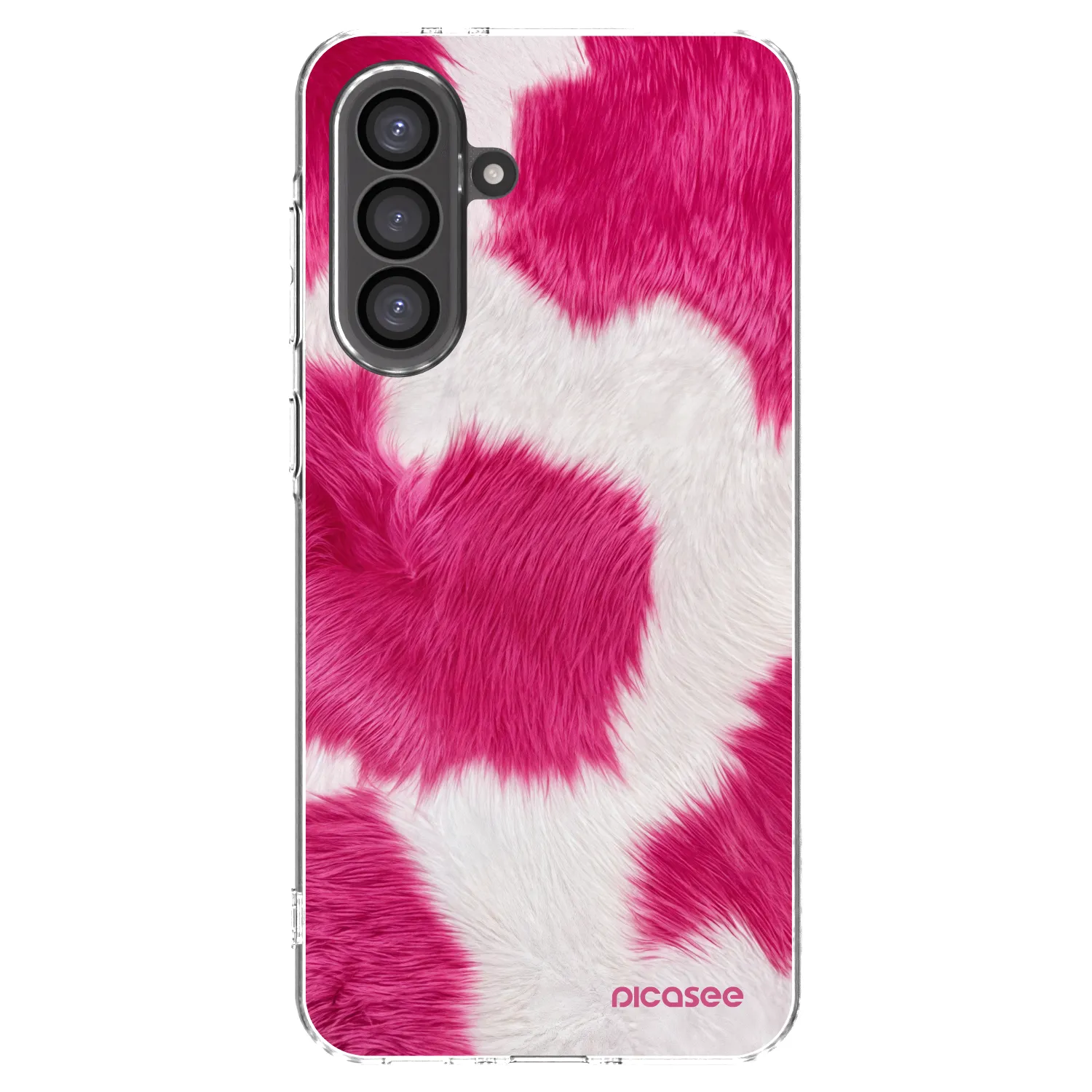 Picasee διαφανής θήκη σιλικόνης Samsung Galaxy A56 5G A566B - Pink Moo
