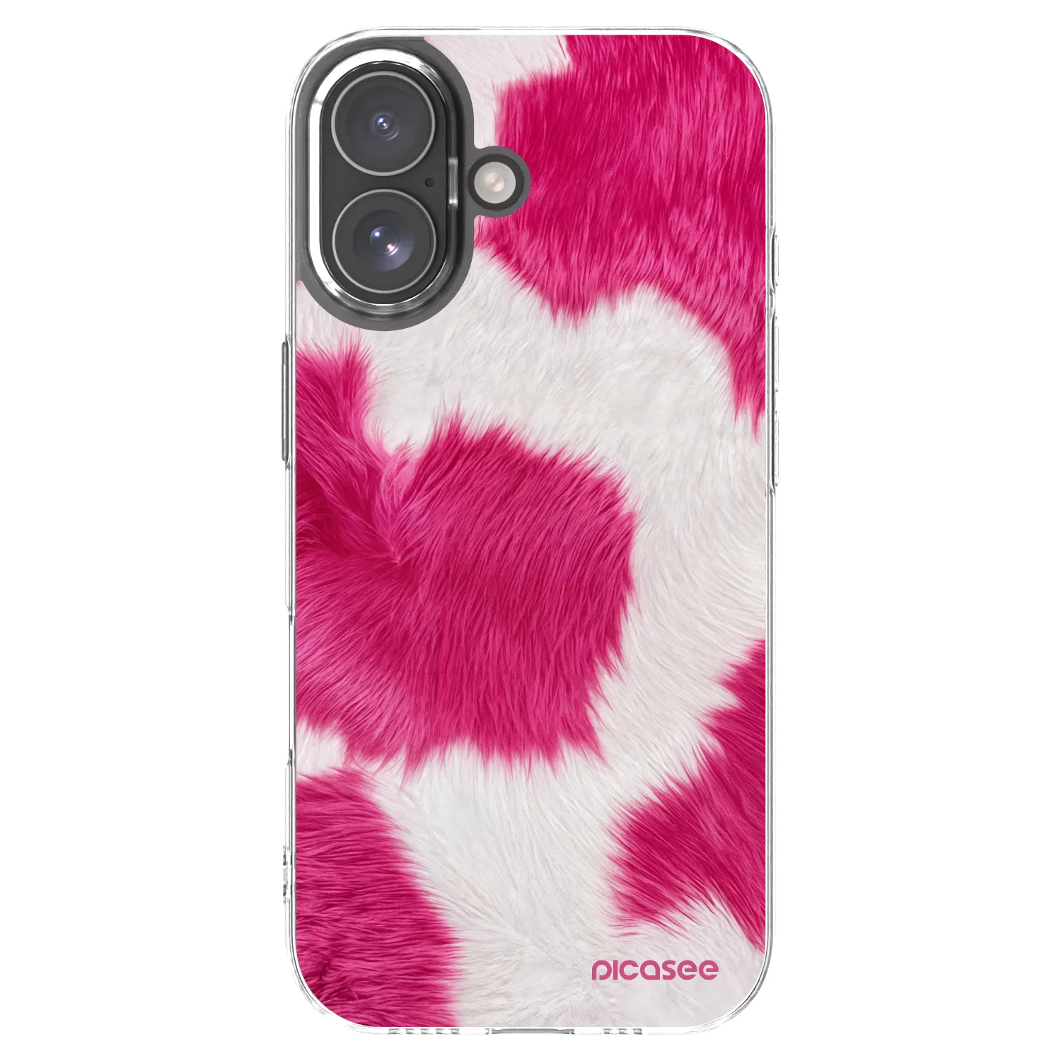 Picasee διαφανής θήκη σιλικόνης Apple iPhone 17 - Pink Moo