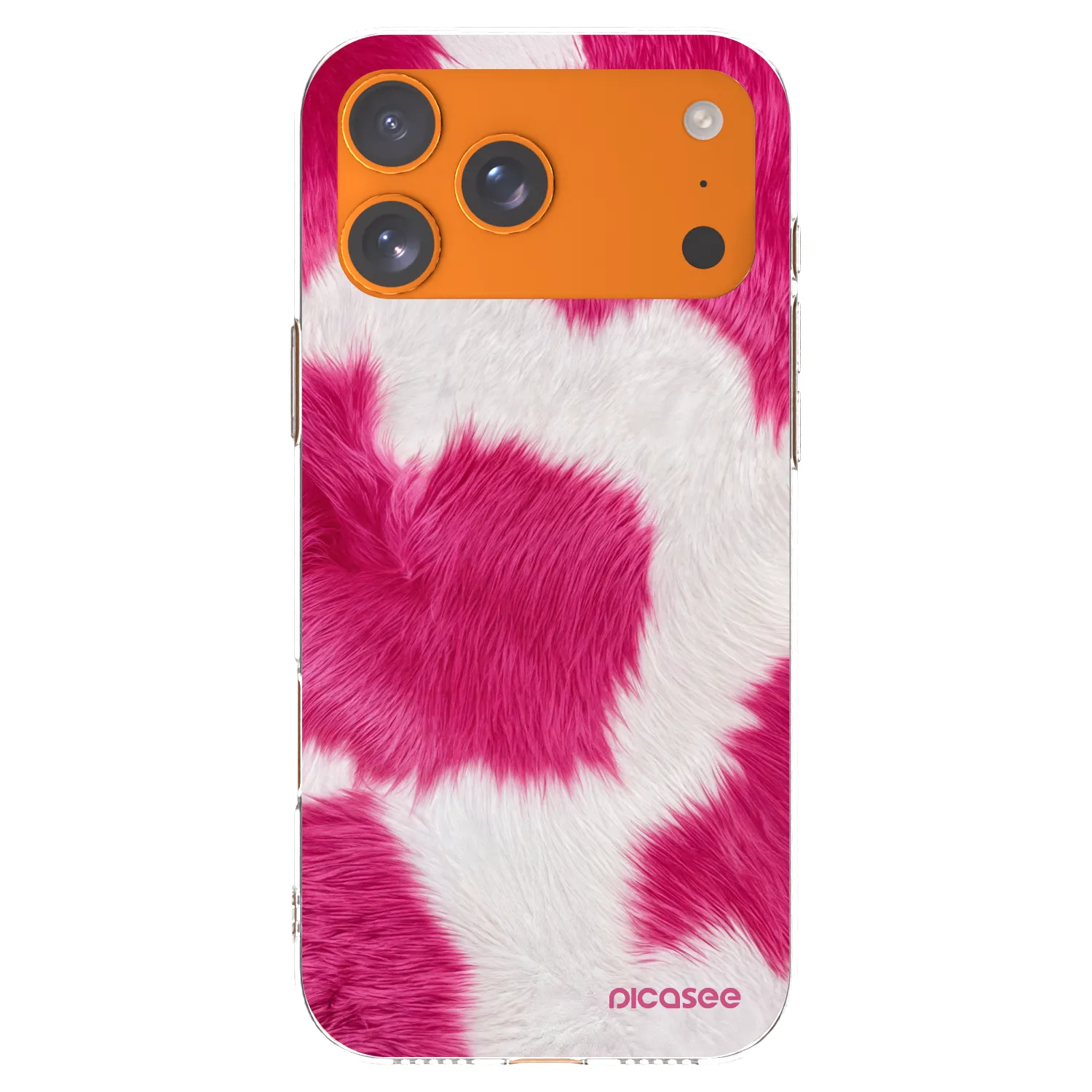 Picasee διαφανής θήκη σιλικόνης Apple iPhone 17 Pro Max - Pink Moo