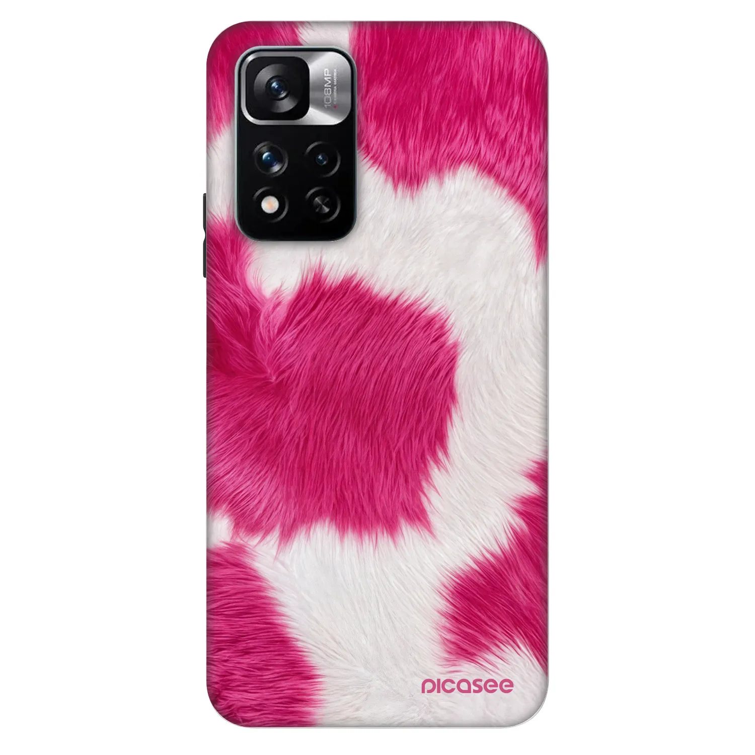 Picasee Fashion Case για Xiaomi Redmi Note 11 Pro - Pink Moo