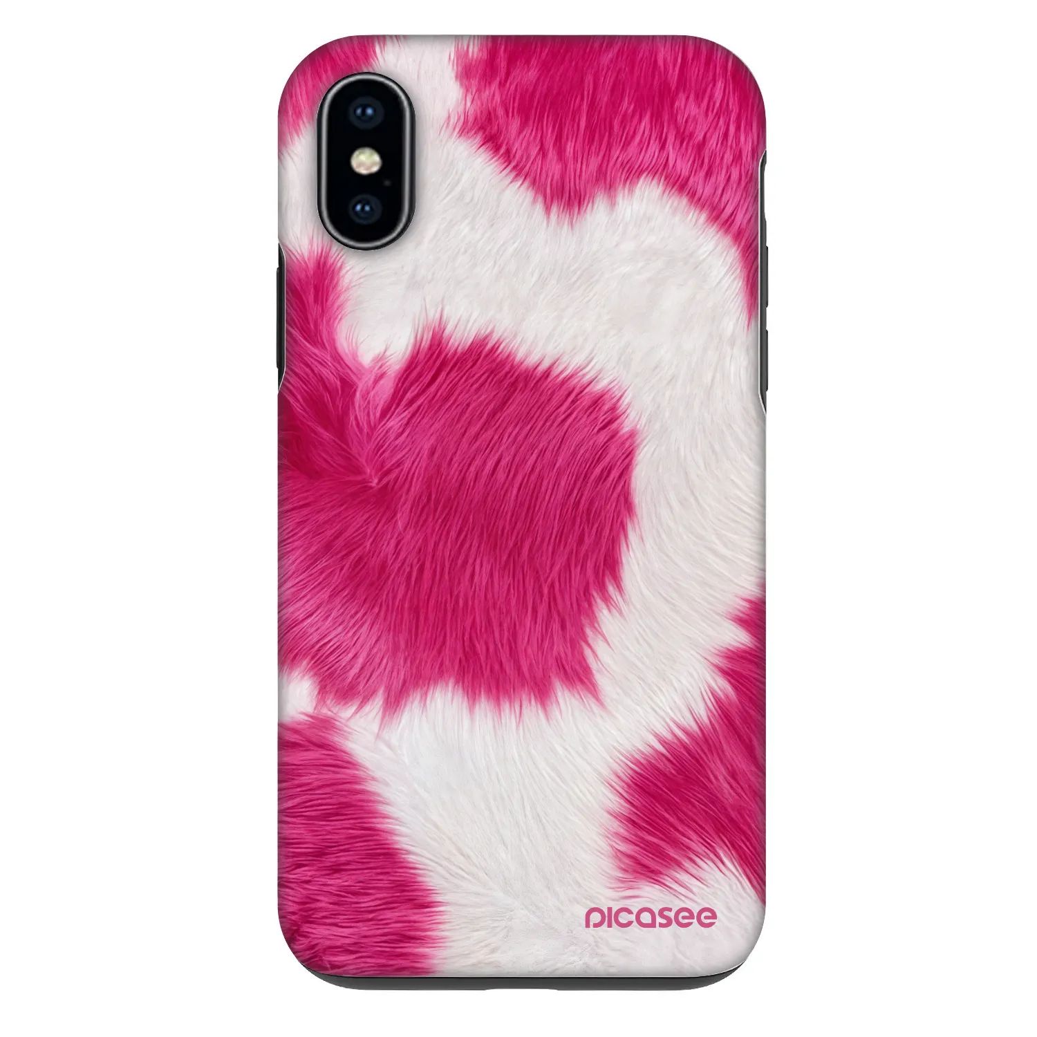 Picasee Fashion Case για Apple iPhone X/XS - Pink Moo