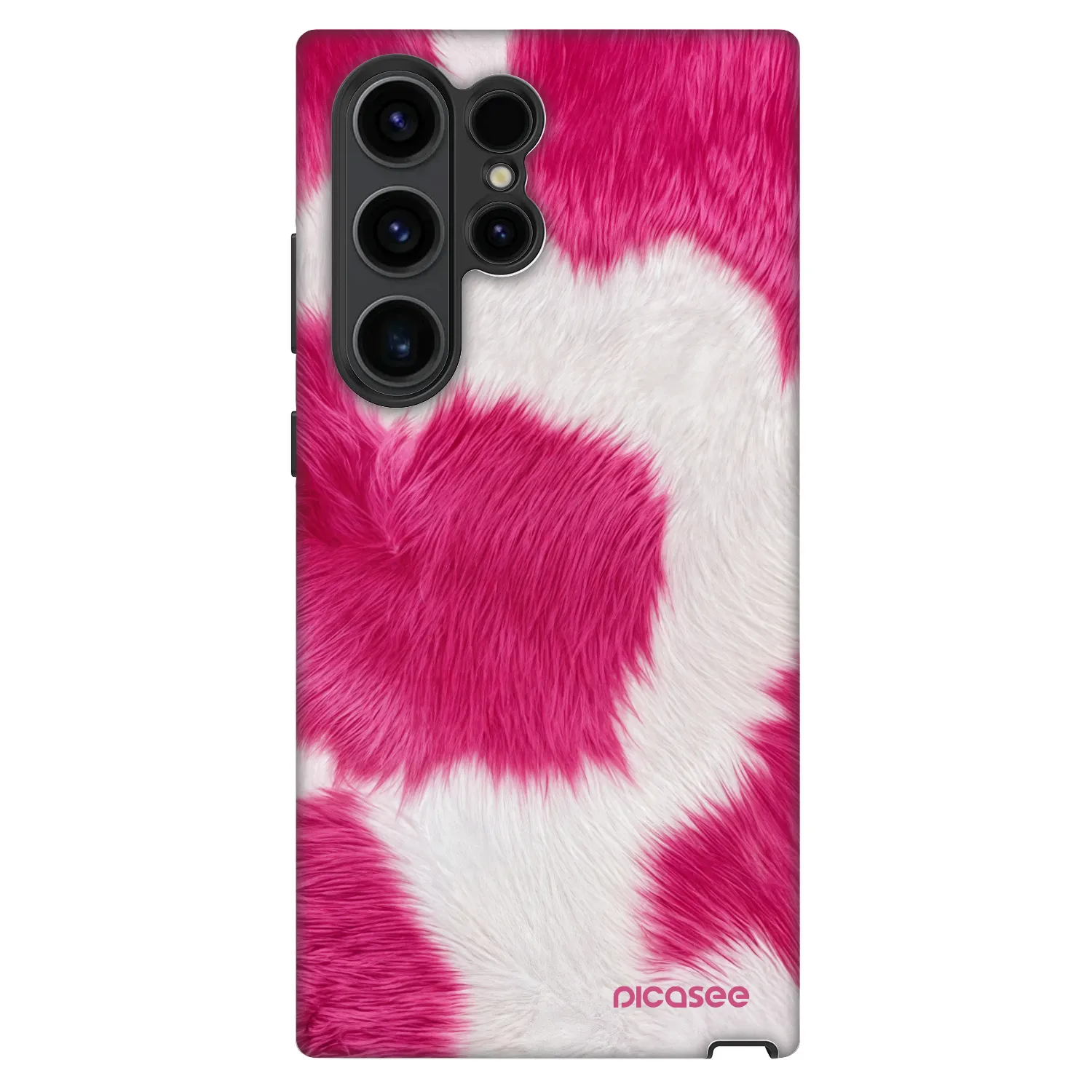 Picasee Fashion Case για Samsung Galaxy S22 Ultra 5G - Pink Moo