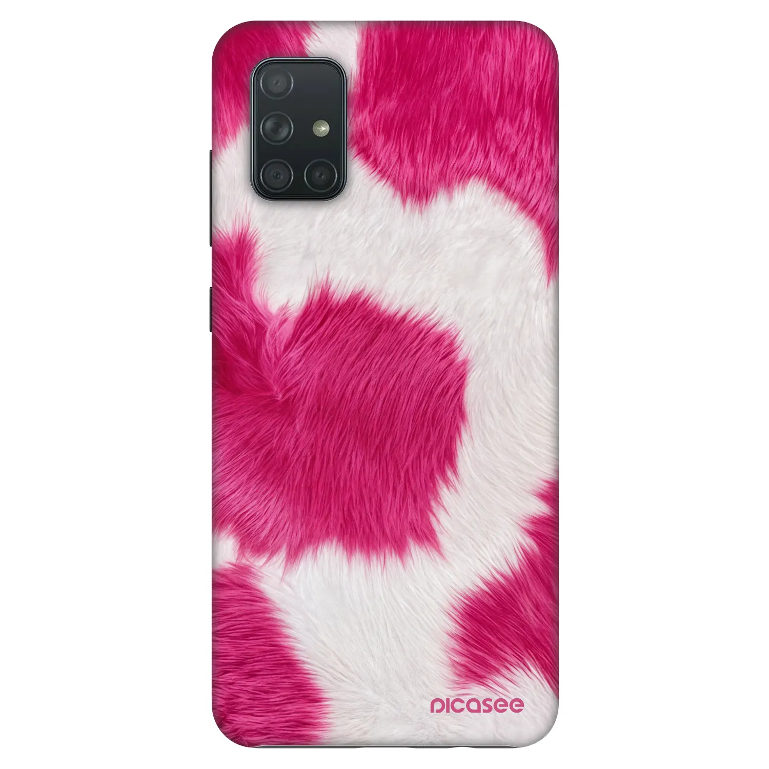Picasee Fashion Case για Samsung Galaxy A71 A715F - Pink Moo